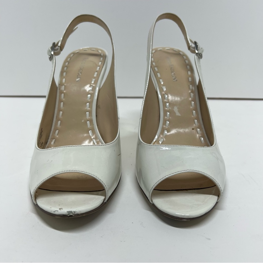 Women’s heels - 12 - Enzo Angiolini White Wedges - Good